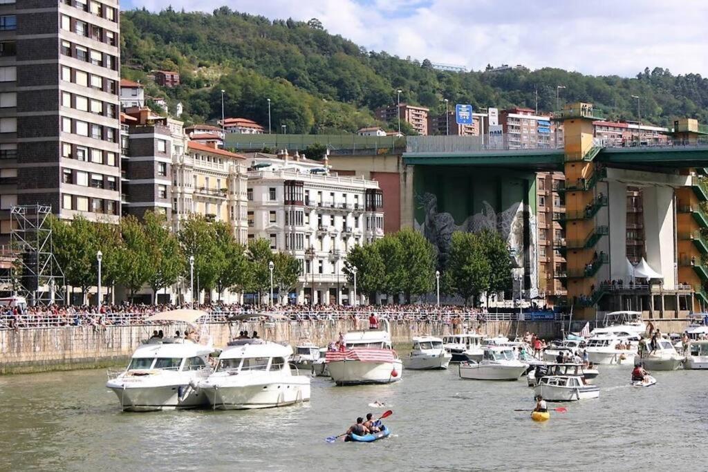 Vt En La Ribera De Bilbao Apartman Kültér fotó